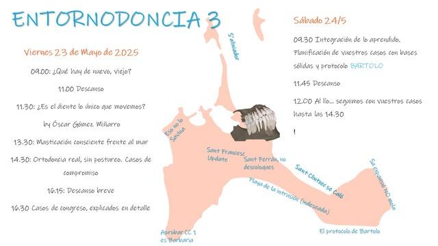 Formación:  Curso 'Entornodoncia 3' 23-24 mayo 2025